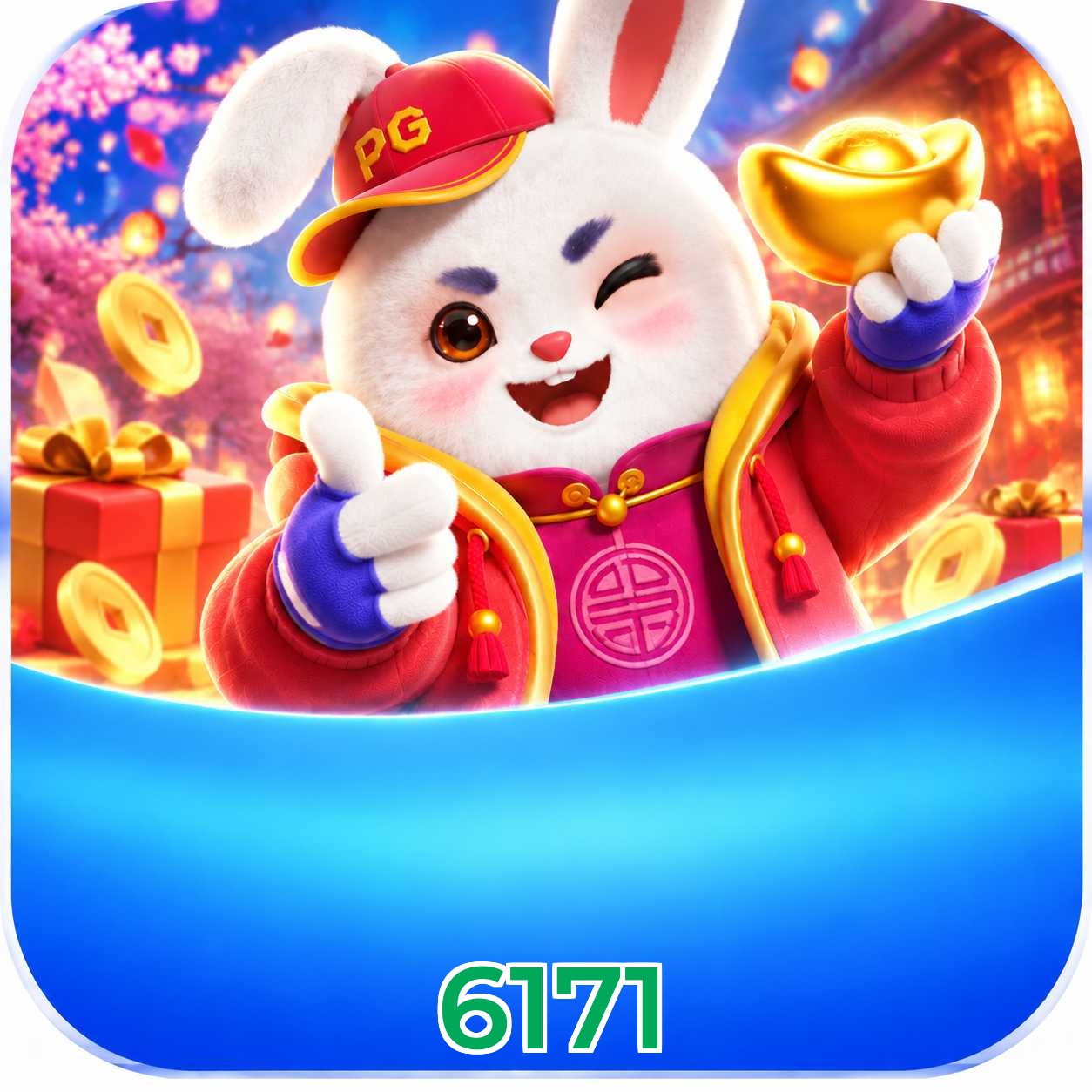 Interface de jogos na 6171 incluindo Plushie Frenzy